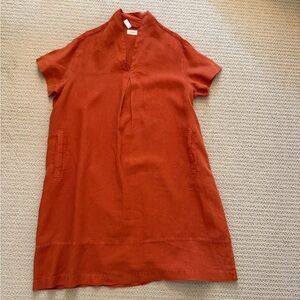 Poetry Rust Midi Dress